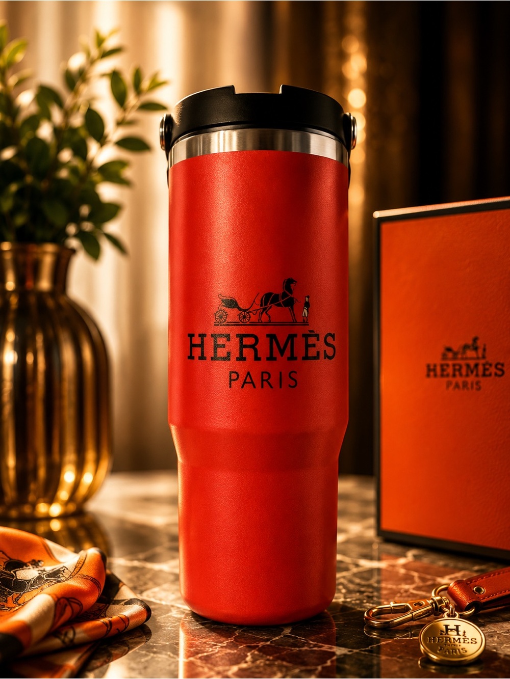 30 oz   Monogram Travel Tumbler